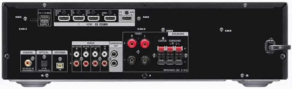Sony STRDH590 5.2 multi-channel 4k HDR AV Receiver with Bluetooth SonyBullseye Deals