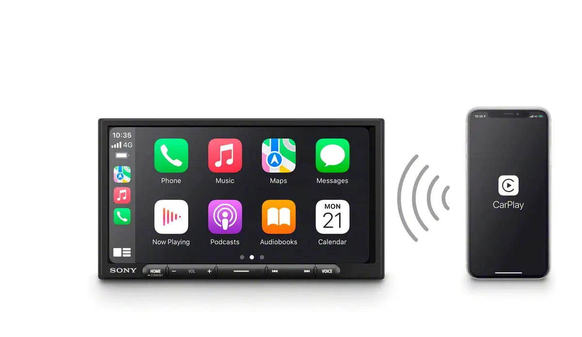 Sony XAV-AX4000 7-Inch Multimedia Receiver with Wireless Car Play/Android Auto SonyBullseye Deals