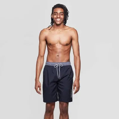 Speedo Men's 9 Marina Long Volley Swim Trunks - UPF 50+, Gray