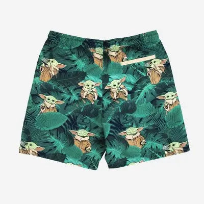 Star Wars Mandalorian Baby Yoda Men's Swim Shorts Trunk Swimsuit Star Wars: The MandalorianBullseye Deals