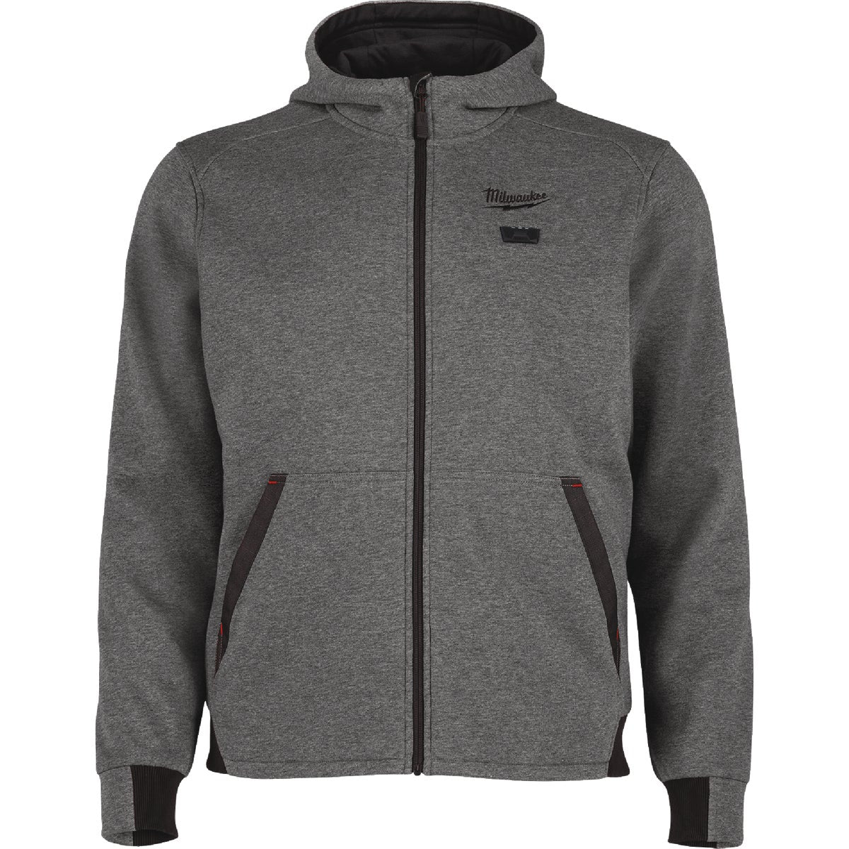 Open Box - Men's X-Large M12 12-Volt Lithium-Ion Cordless Gray Heated Jacket Hoodie Kit MilwaukeeBullseye Deals