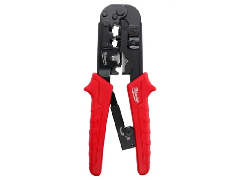 Open Box -  Milwaukee Tool Ratcheting Modular Crimper & Stripper