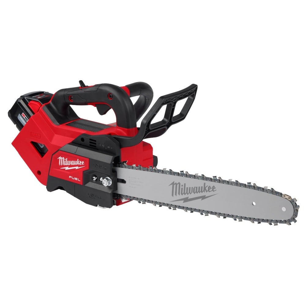 Open Box - M18 FUEL 14 in. 18V Lithium-Ion Brushless Battery Top Handle Chainsaw Kit with 8.0 Ah Battery & Rapid Charger MilwaukeeBullseye Deals