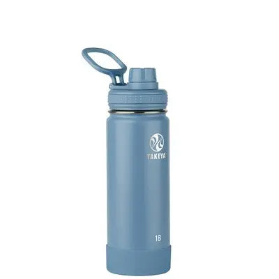 Takeya Actives Insulated Stainless Steel Water Bottle with Spout Lid Takeya