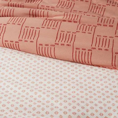 Threshold Boho Comforter & Sham Set Reversible OEKO-TEX ThresholdBullseye Deals