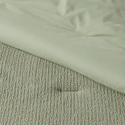 Threshold Washed Waffle Weave Comforter & Sham Set 100% Cotton OEKO-TEX Certified Threshold