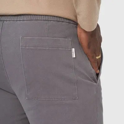 United By Blue Men's Twill Pull-On Pants Organic Cotton Relaxed Fit, 32