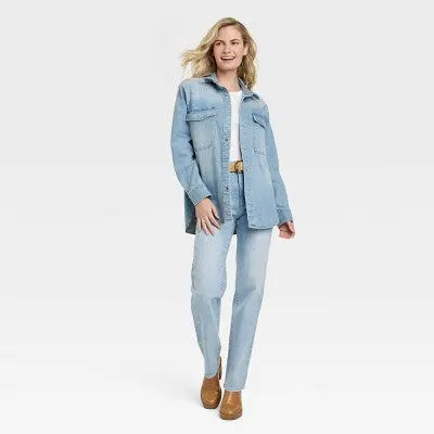 Universal Thread Women High-Rise Vintage Straight Jeans Rhinestones Embellished Universal ThreadBullseye Deals