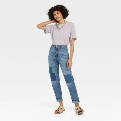 Universal Thread Women's High-Rise Cropped Boyfriend Jeans Relaxed Fit Universal ThreadBullseye Deals