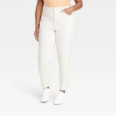 Universal Thread Women's High-Rise Skinny Jeans Cropped Stretchy Slim Universal ThreadBullseye Deals