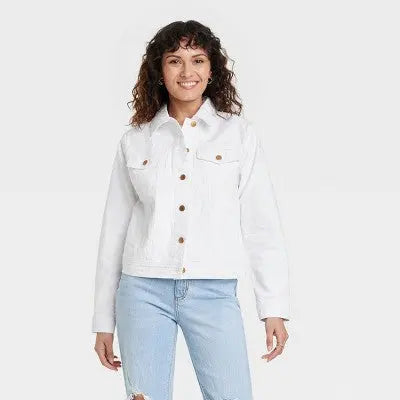 Universal Thread Women's Plus Button Up Denim Jacket Universal ThreadBullseye Deals