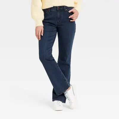 Universal Thread Women's Vintage Bootcut Jeans High-Rise Stretchy Denim Universal ThreadBullseye Deals