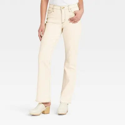 Universal Thread Women's Vintage Bootcut Jeans High-Rise Stretchy Denim Universal ThreadBullseye Deals