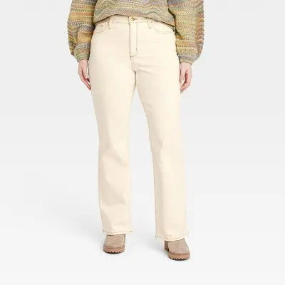 Universal Thread Women's Vintage Bootcut Jeans High-Rise Stretchy Denim Universal ThreadBullseye Deals