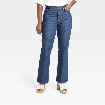 Universal Thread Women's Vintage Bootcut Jeans High-Rise Stretchy Denim Universal ThreadBullseye Deals