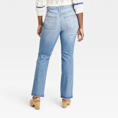 Universal Thread Women's Vintage Bootcut Jeans High-Rise Stretchy Denim Universal ThreadBullseye Deals
