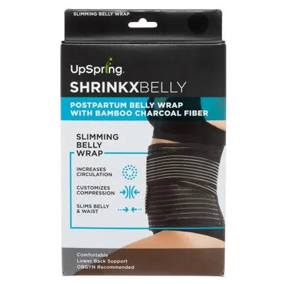 Upspring Shrinkx Postpartum Belly Wrap with Bamboo Charcoal Fiber UpSpringBullseye Deals