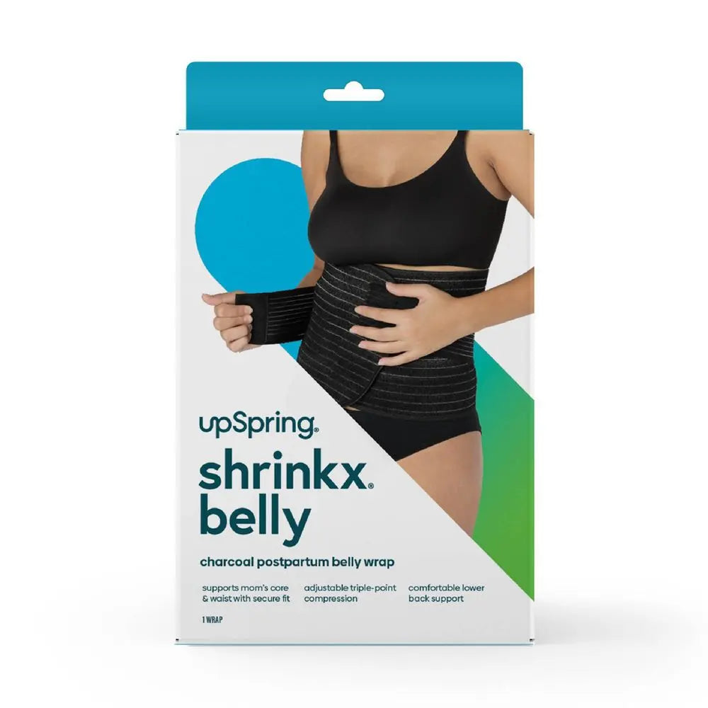 Upspring Shrinkx Postpartum Belly Wrap with Bamboo Charcoal Fiber UpSpringBullseye Deals