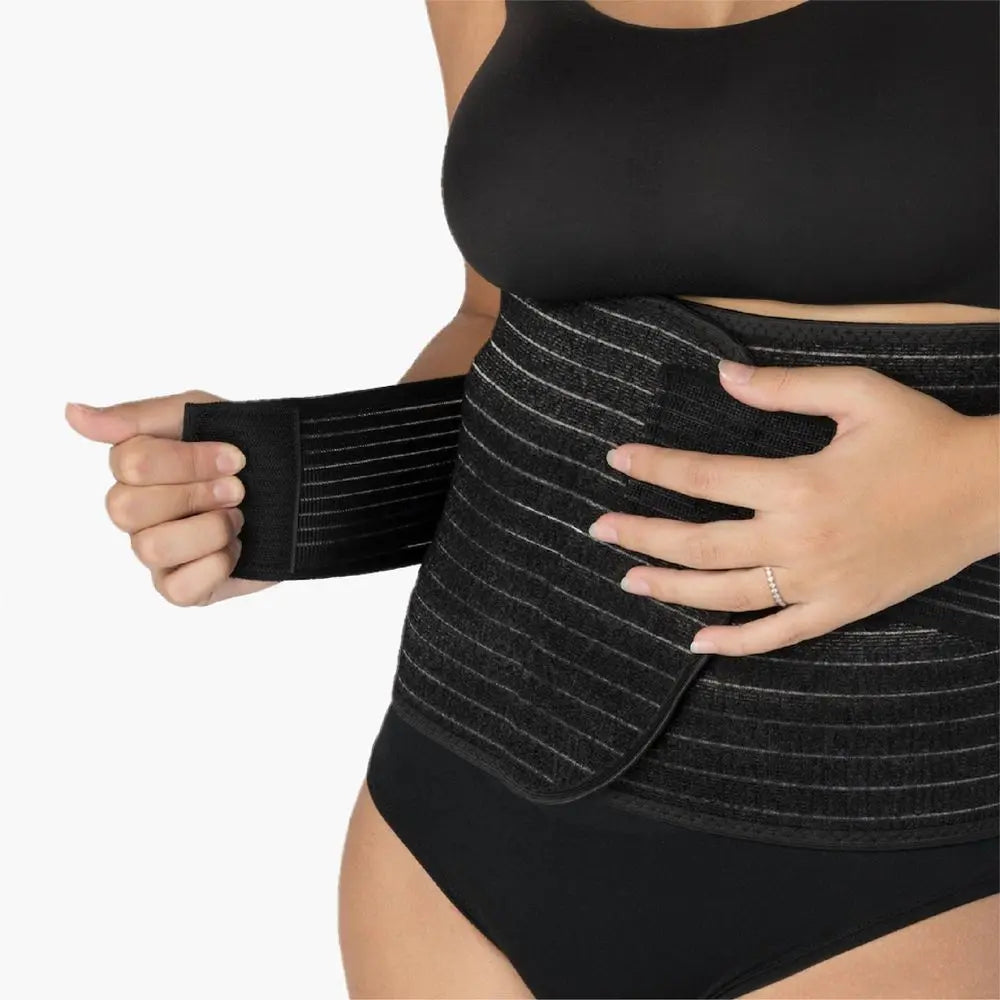 Upspring Shrinkx Postpartum Belly Wrap with Bamboo Charcoal Fiber UpSpringBullseye Deals