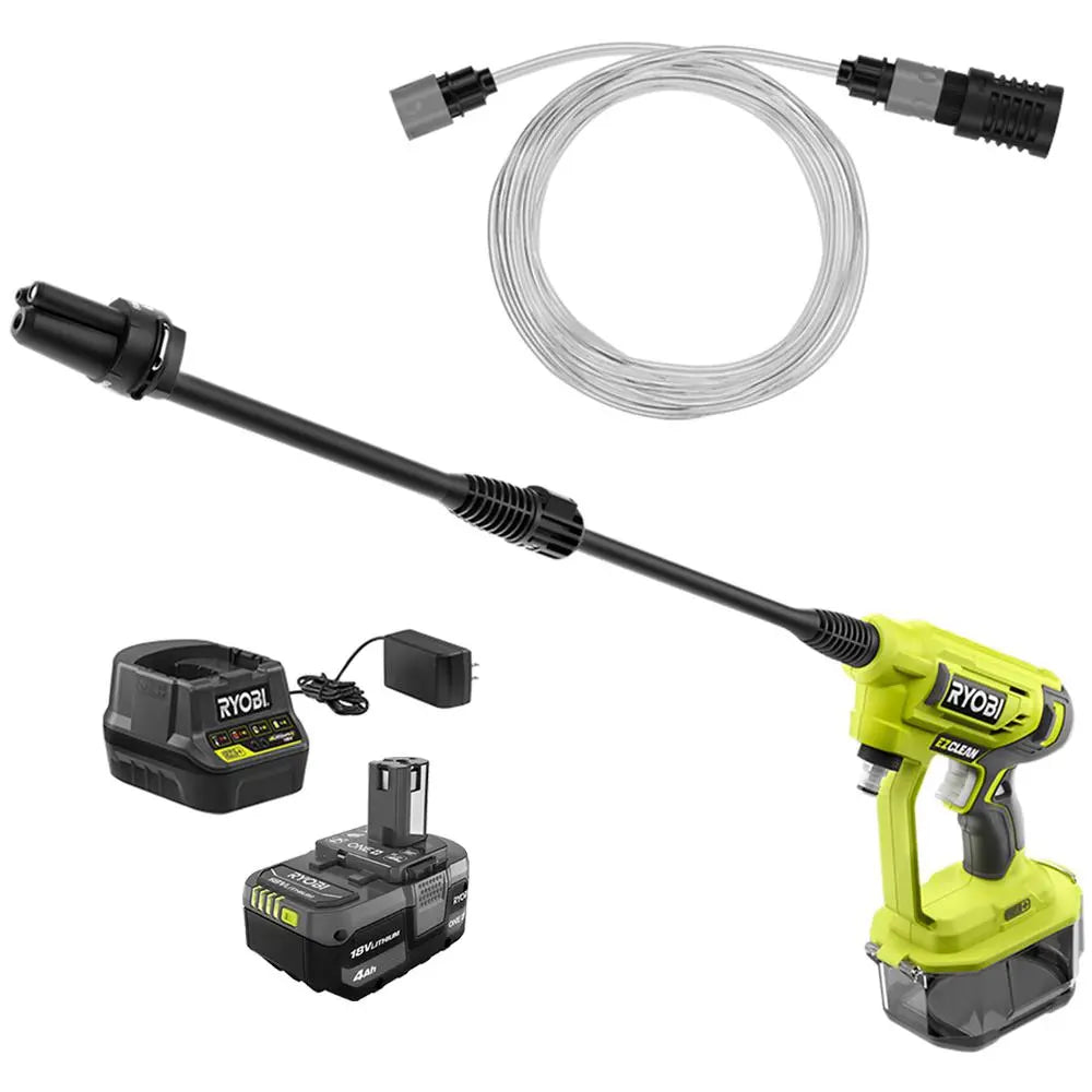 Used - Light Use - RYOBI RY120352K ONE+ 18-Volt 320 PSI 0.8 GPM Cold Water Cordless Power Cleaner - Secondipity