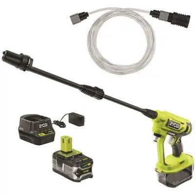 Used - Light Use - RYOBI RY120352K ONE+ 18-Volt 320 PSI 0.8 GPM Cold Water Cordless Power Cleaner - Secondipity