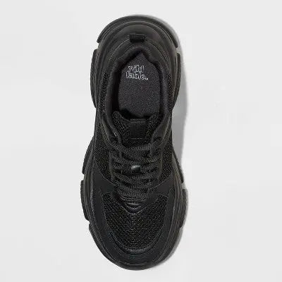 Wild Fable Women's Fashion Chunky Sneakers Casual Dad Shoes Memory Foam Wild FableBullseye Deals