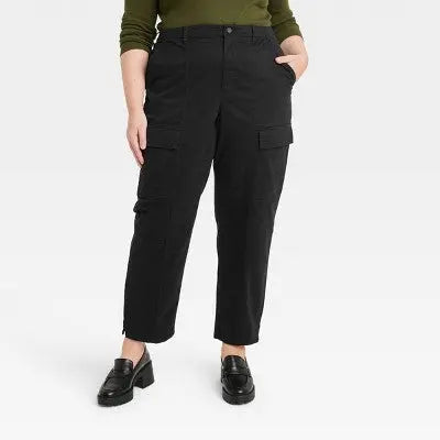 Women's High-Rise Loose Fit Utility Cargo Pants - Universal Thread Universal ThreadBullseye Deals