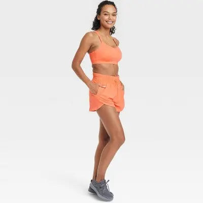 Women's High Support Embossed Racerback Run Sports Bra - All in Motion All in MotionBullseye Deals