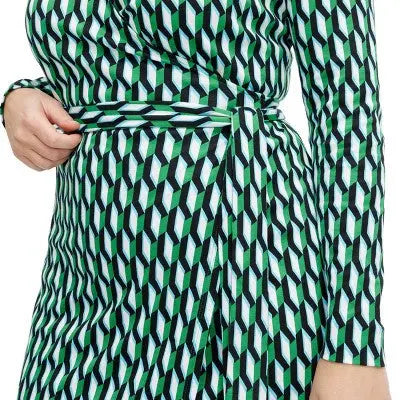 Women's Long Sleeve Midi Sea Spots Wrap Dress - DVF Diane von Furstenberg for TargetBullseye Deals