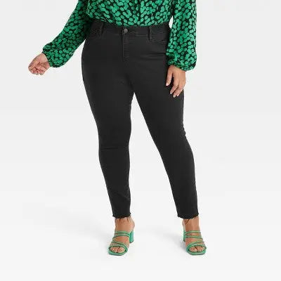 Women's Mid-Rise Skinny Jeans - Ava & Viv Ava & VivBullseye Deals