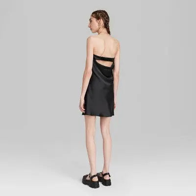 Women's Satin Tube Dress - Wild Fable Wild FableBullseye Deals