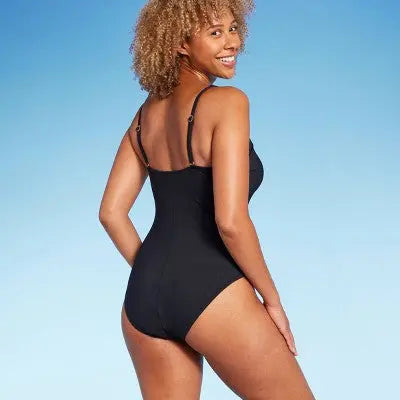 Women's Shaping Square Neck One Piece Swimsuit - Shade & Shore Shade & Shore