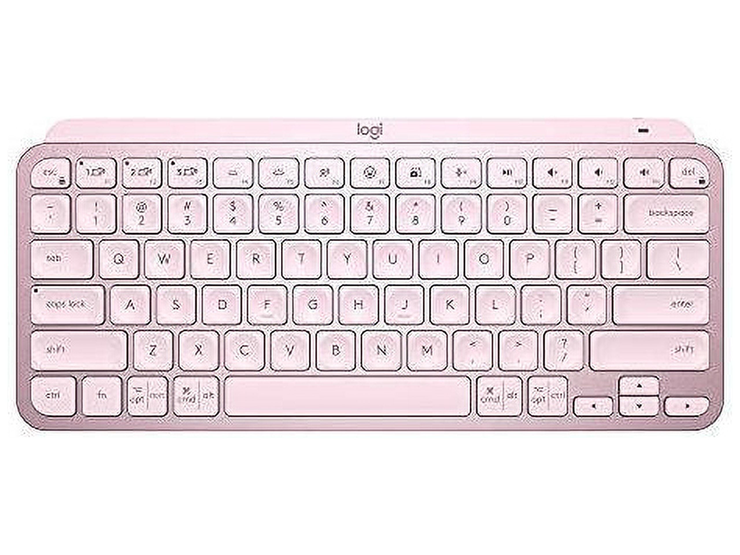 Refurbished - MX Keys Mini Minimalist Wireless Illuminated Keyboard-ROSE-US-2.4GHZ/BT 920-010474