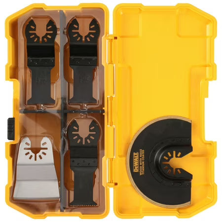 Open Box -  DEWALT DWA4216 5-Piece Oscillating Accessory Kit