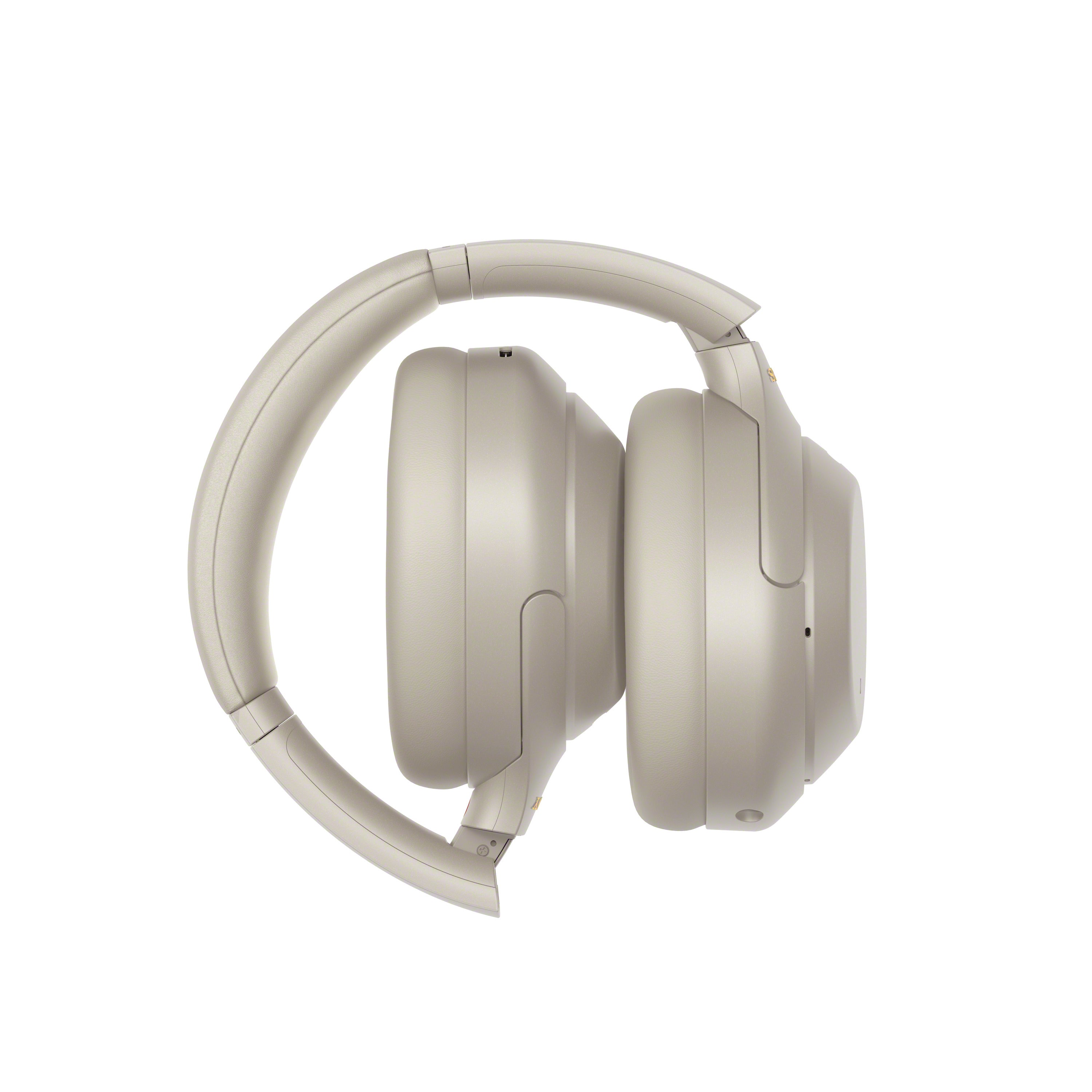 Certified Refurbished - Sony WH-1000XM4 Wireless Noise-Cancelling Over-the-Ear Headphones - Silver SonyBullseye Deals