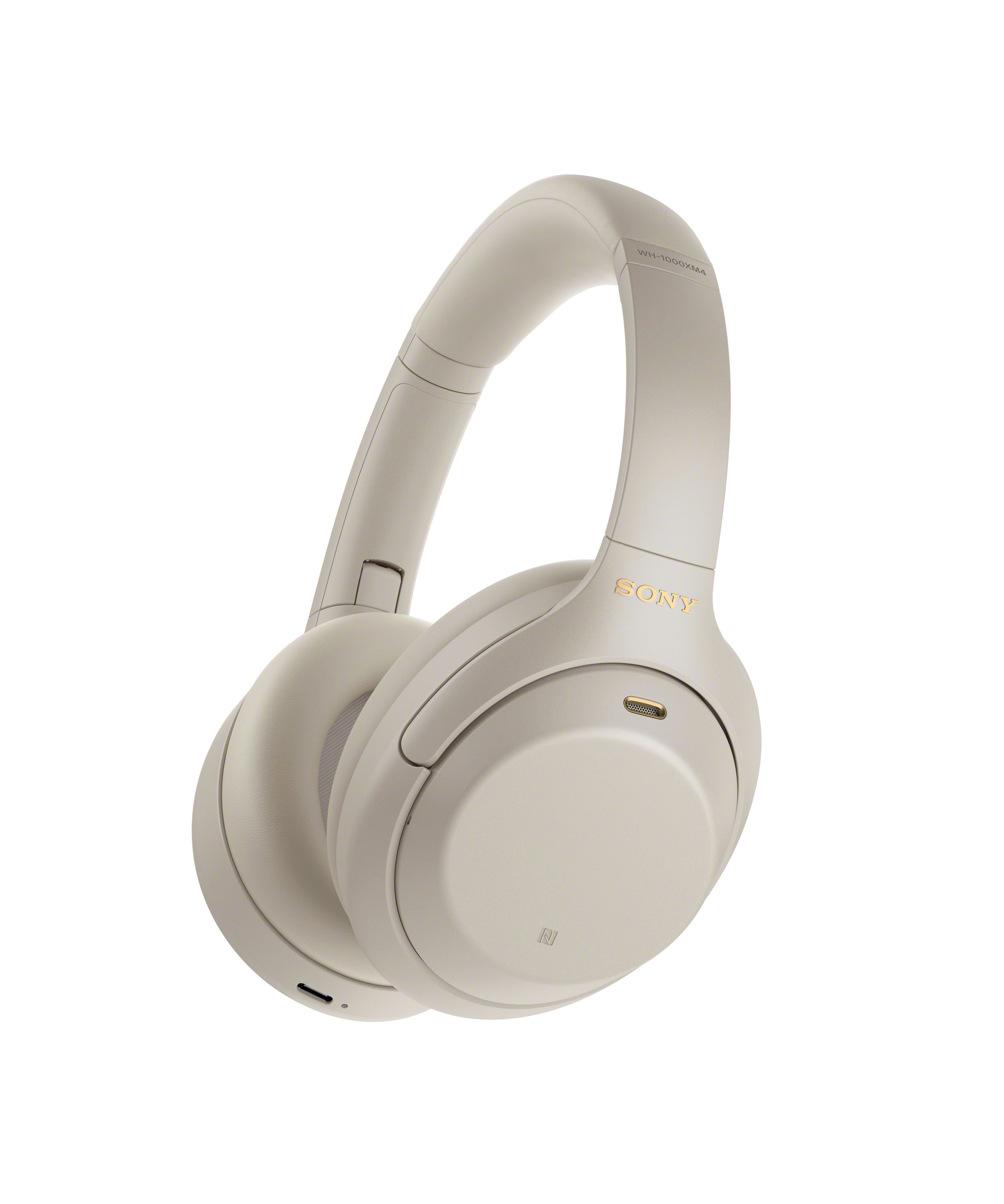 Certified Refurbished - Sony WH-1000XM4 Wireless Noise-Cancelling Over-the-Ear Headphones - Silver SonyBullseye Deals