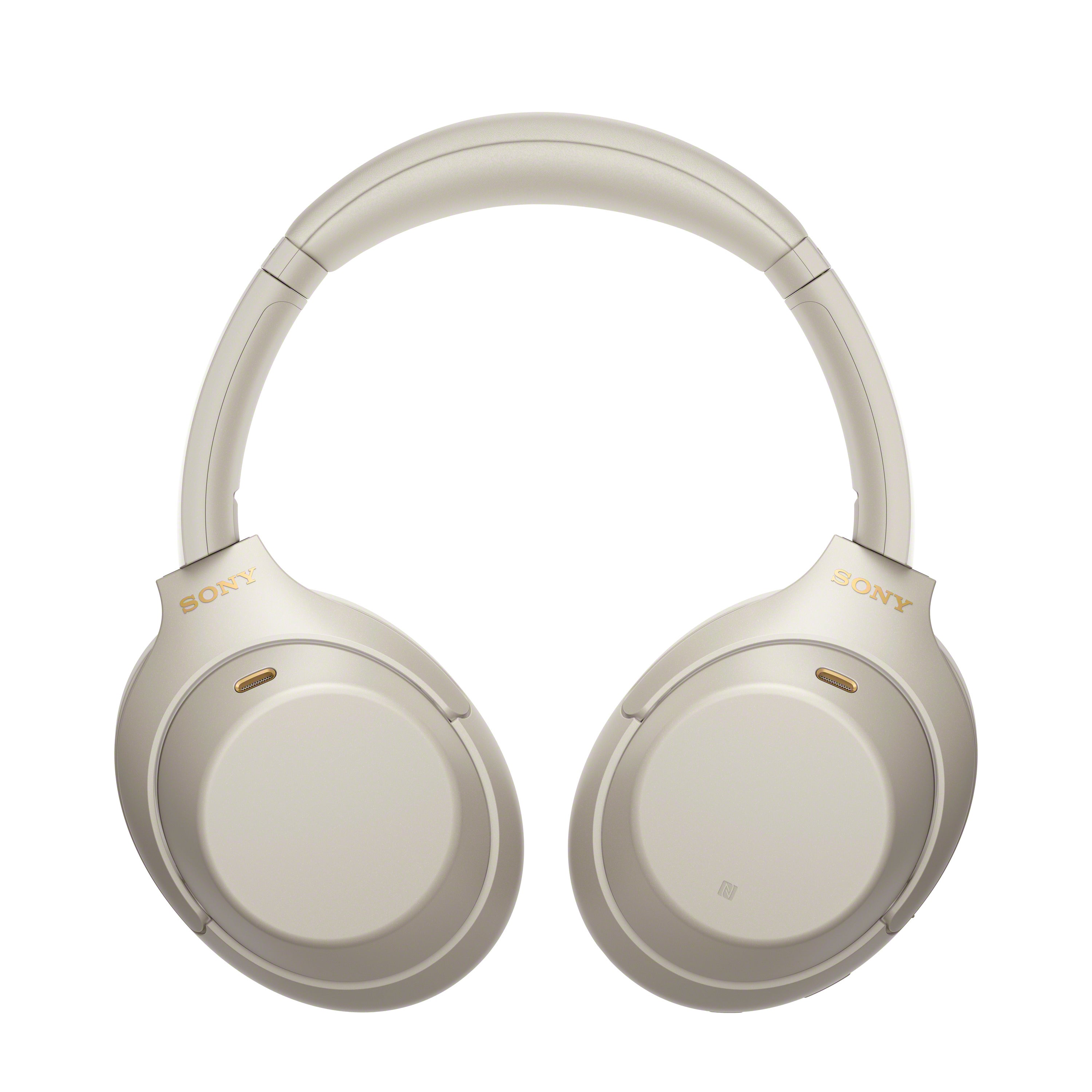 Certified Refurbished - Sony WH-1000XM4 Wireless Noise-Cancelling Over-the-Ear Headphones - Silver SonyBullseye Deals