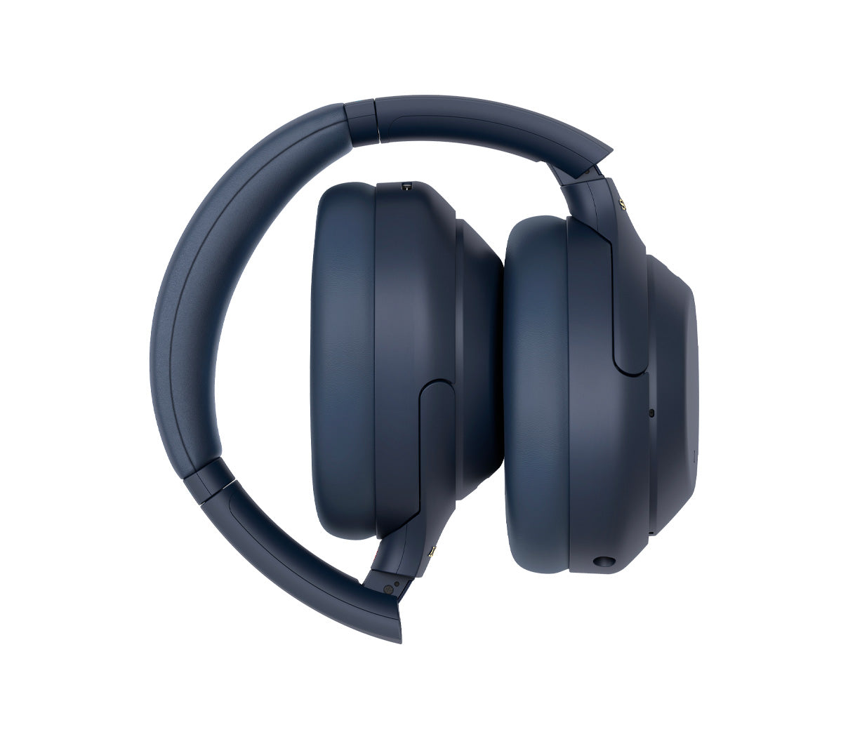 Certified Refurbished - Sony WH-1000XM4 Wireless Noise-Cancelling Over-the-Ear Headphones Midnight Blue
