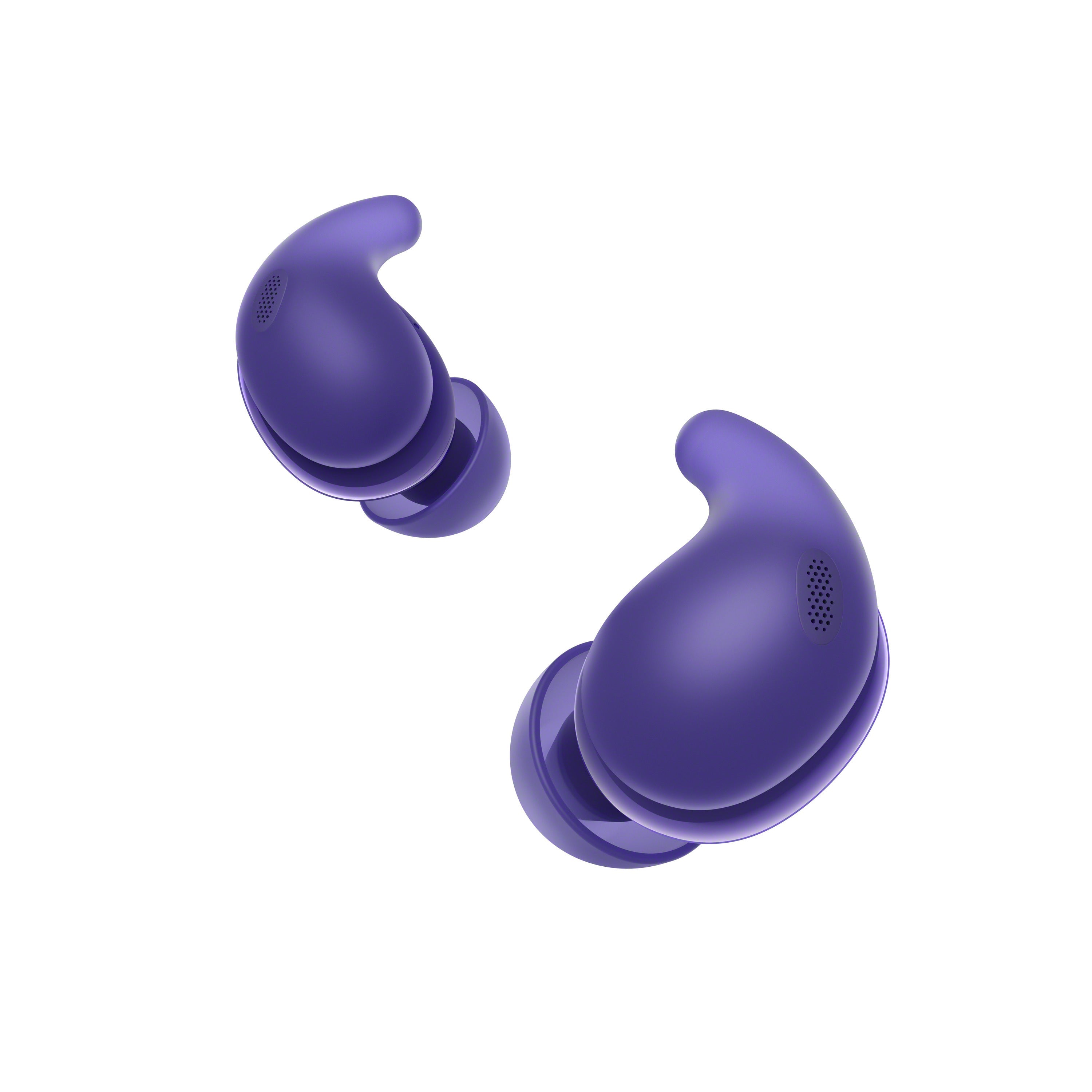 Certified Refurbished - Sony - LinkBuds Fit True Wireless Noise Canceling Earbuds - Violet SonyBullseye Deals