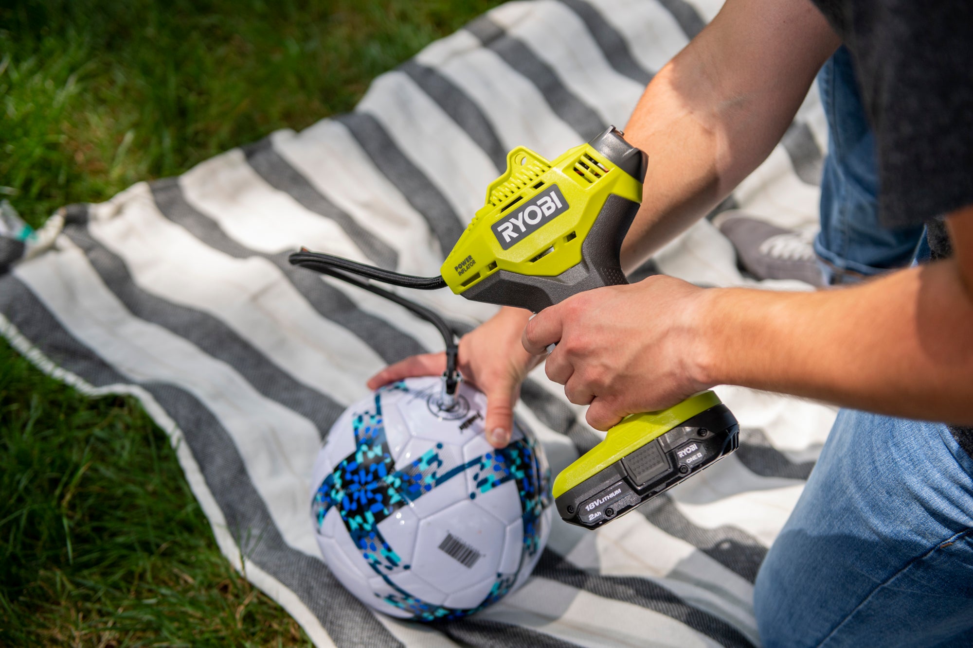 Open Box -  RYOBI ONE+ 18V Lithium-Ion 1.5 Ah Battery