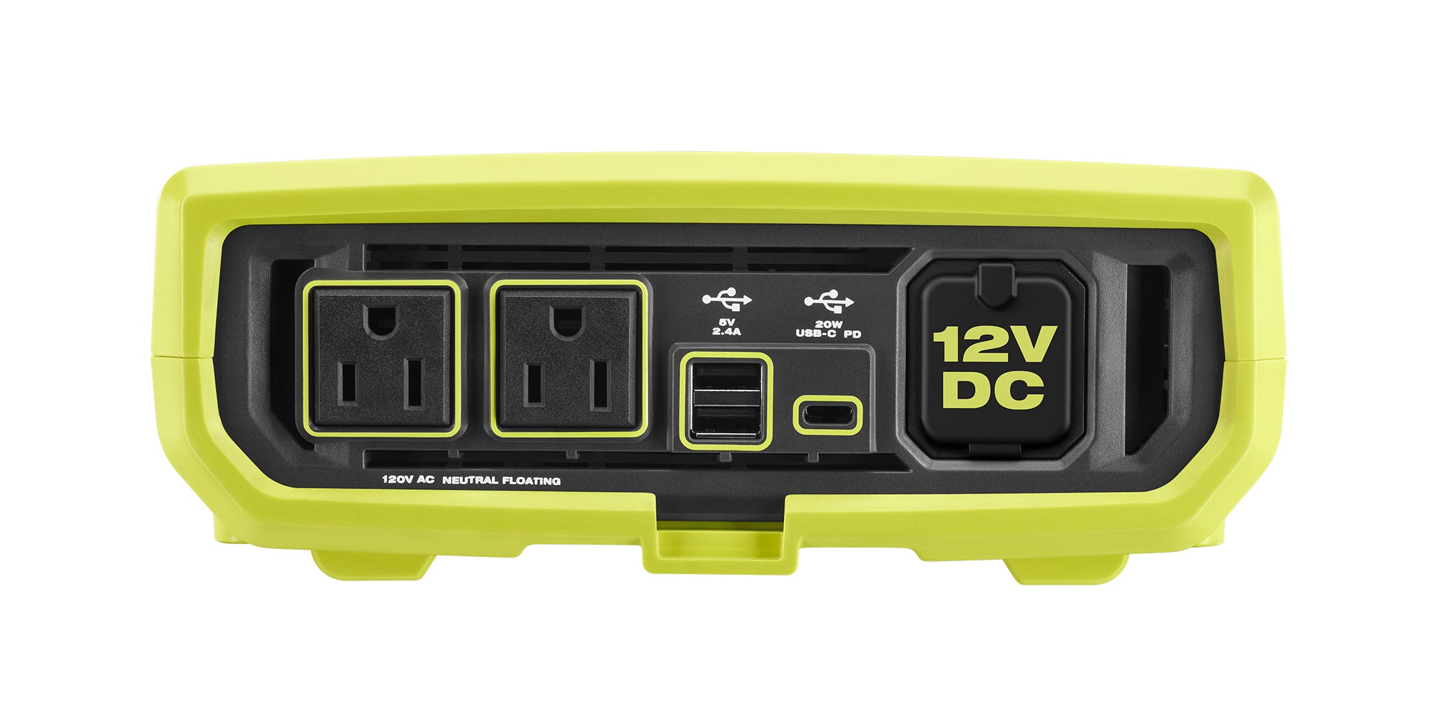 Open Box -  RYOBI ONE+ 18V 800-Watt Max 12V Automotive Power Inverter with Dual USB Ports