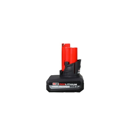 Open Box -  Milwaukee 48-11-2450 12V Lithium-Ion High Output 5Ah Battery Pack