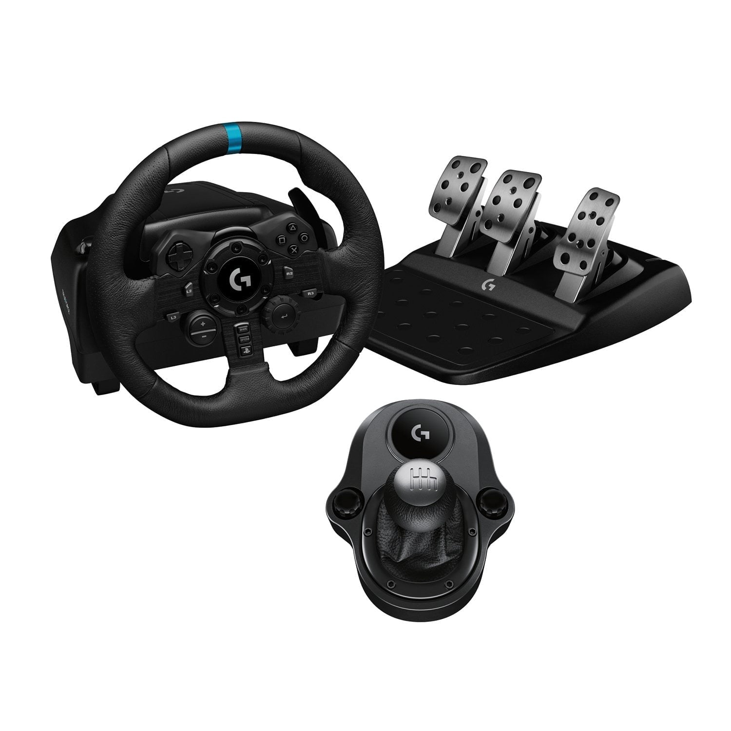 Open Box -  Logitech G923SE True Force HD Racing Wheel Pedals, Shifter PS5/4