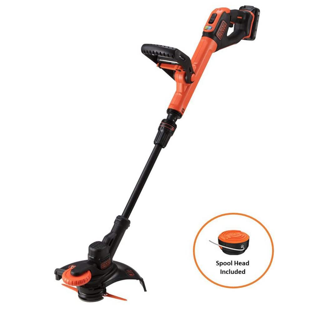 Open Box -  20V Max Lithium-Ion Cordless Resin Blade and String Trimmer with 2.5 Ah Battery and Charger
