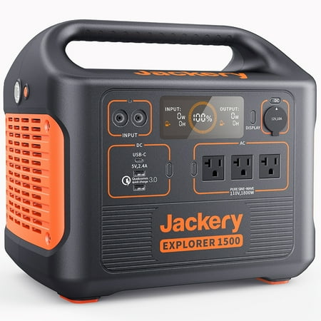 Open Box -  Jackery Explorer 1500 Portable Power Station JackeryBullseye Deals