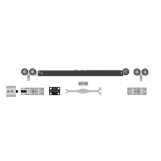 Open Box - Cavity Sliders DKS0711 - Pocket Door Hardware Sliding Door Hardware