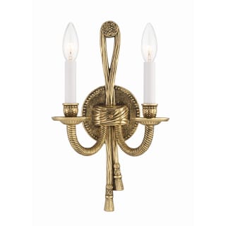 Open Box - Crystorama Lighting Group 650-OB Arlington 2 Light Candle Style Double Wall Sconce