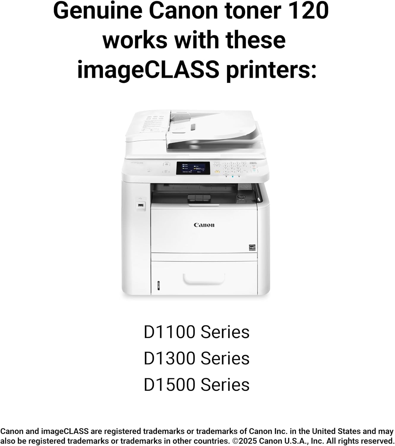 Used - Canon 2617B001AA 120 Cartridge for Canon imageCLASS D1100 Series