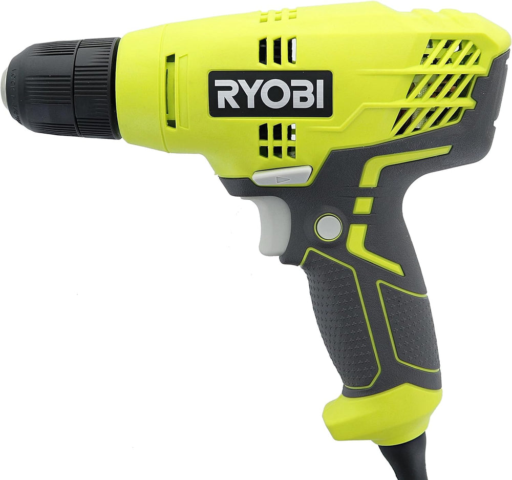 Used - Ryobi 5.5-Amp 3/8 in. Variable Speed Corded Electric Drill - D43K