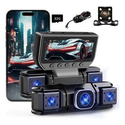 New - Vanecl Ym-0014 1080p Car/van Camera With Screen & Wi-fi
